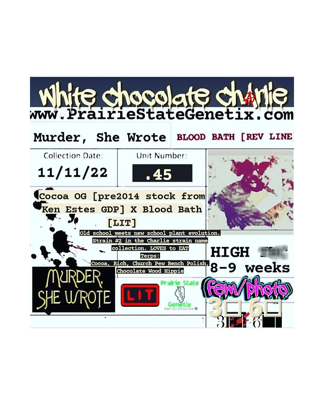 White Chocolate Charlie